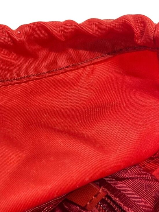 PRADA - BZ0024 Red Nylon Backpack main image 15